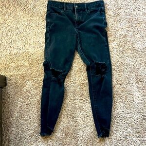 American Eagle skinny jeans black